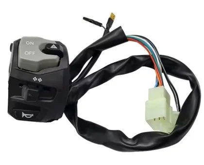 HANDLEBAR SWITCH ASSEMBLY GSX MULTIFUNCTION HORN HEADLIGHT CONTROL 484651