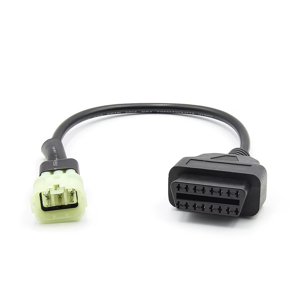 DIAGNOSTIC ADAPTER CABLE KTM 6-PIN TO 16-PIN OBD2 ECU TUNEECU