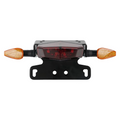 LICENSE PLATE HOLDER BRAKE LIGHT KIT 00-24 SUZUKI DR-Z 400 S SM REAR 12 LED TURN SIGNAL MOUNT HOLES