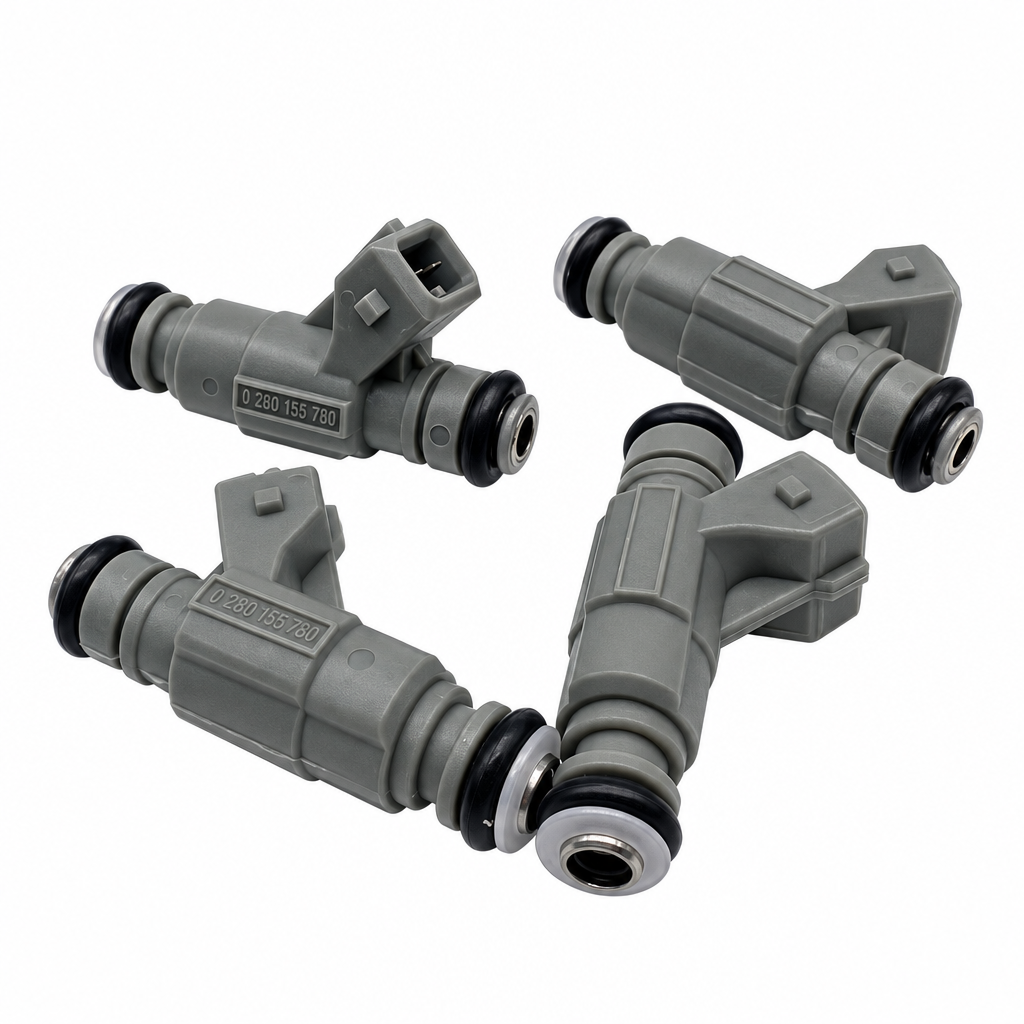 FUEL INJECTOR SET 4PCS BMW R 1100 1150 1200 MITSUBISHI 0280155788 13711342366 EV-6-C AW330661