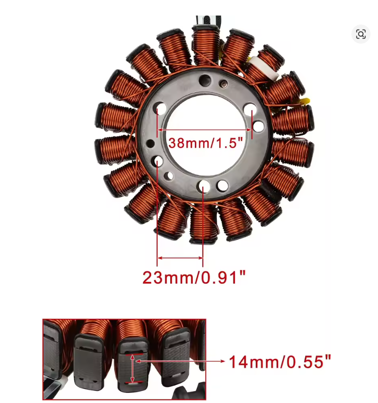 STATOR COIL 97-07 SUZUKI LT LT-F 160 QUADRUNNER 32101-02C10 32101-02C11