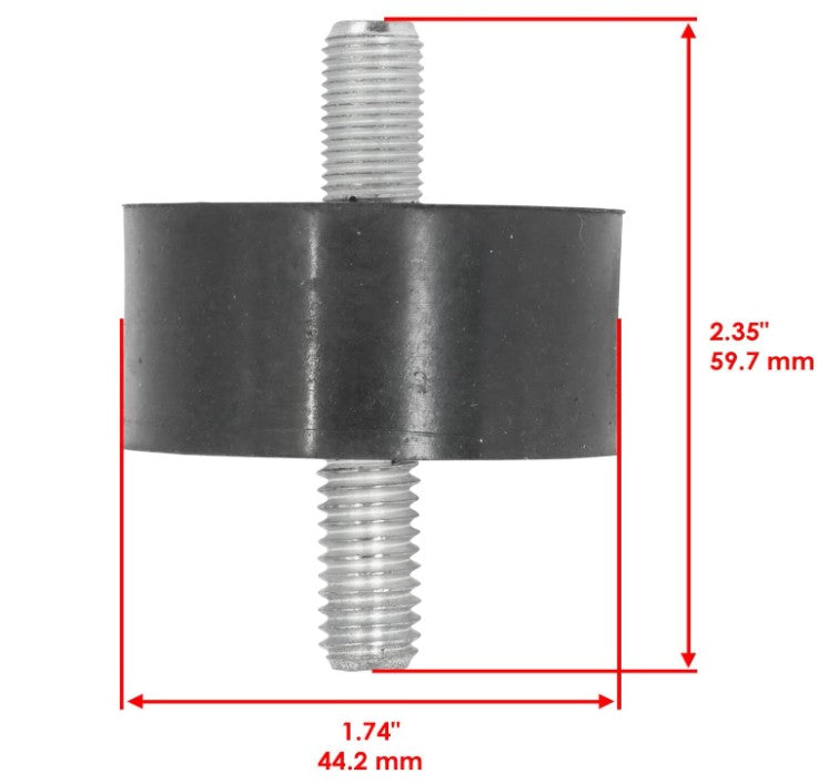 MOTOR MOUNT 44MM REAR 00-17 POLARIS ATP HAWKEYE MAGNUM RANGER SPORTSMAN 3022076 3021119