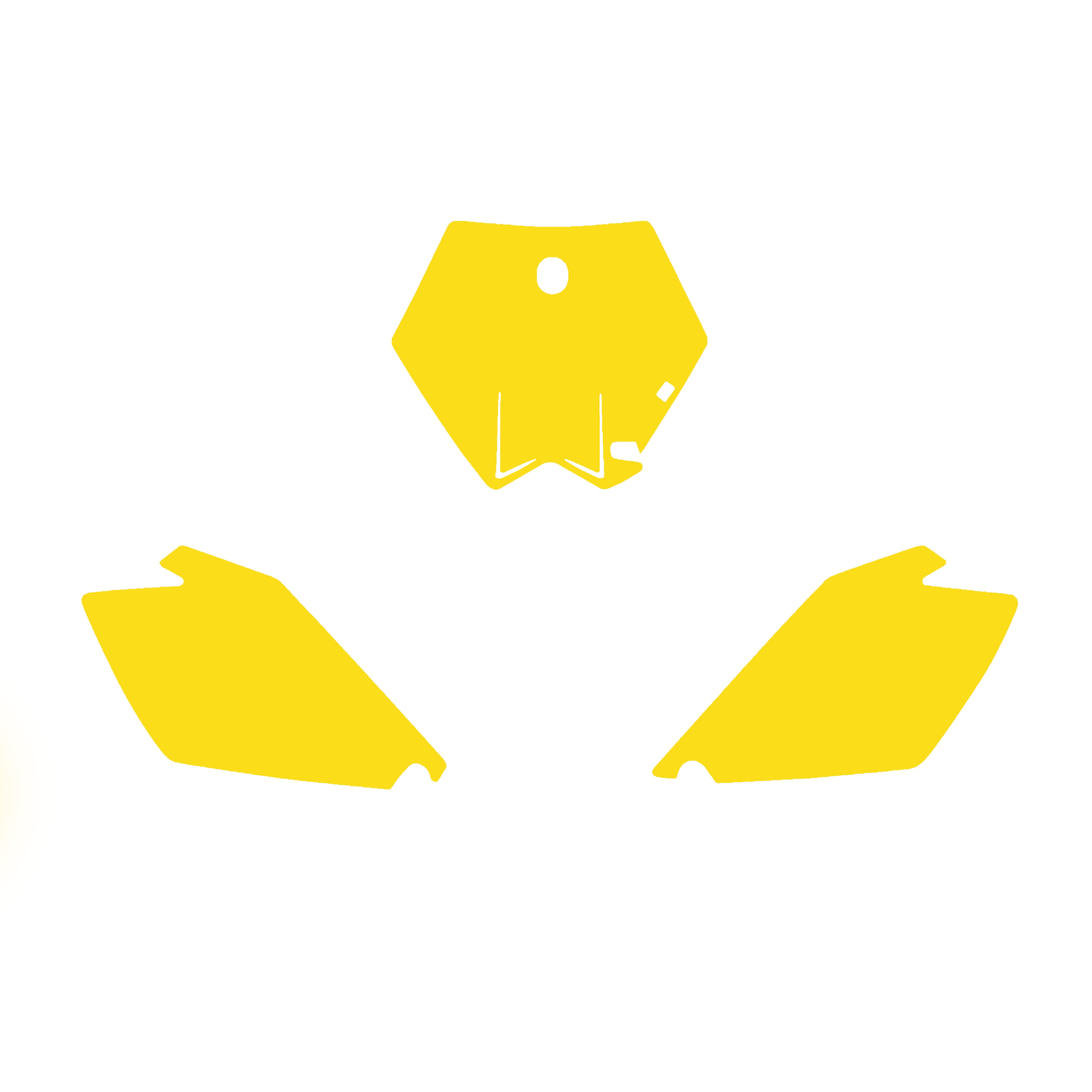 KTM SX 85 04-12 YELLOW BACKGROUNDS, BLACKBIRD 3512/40