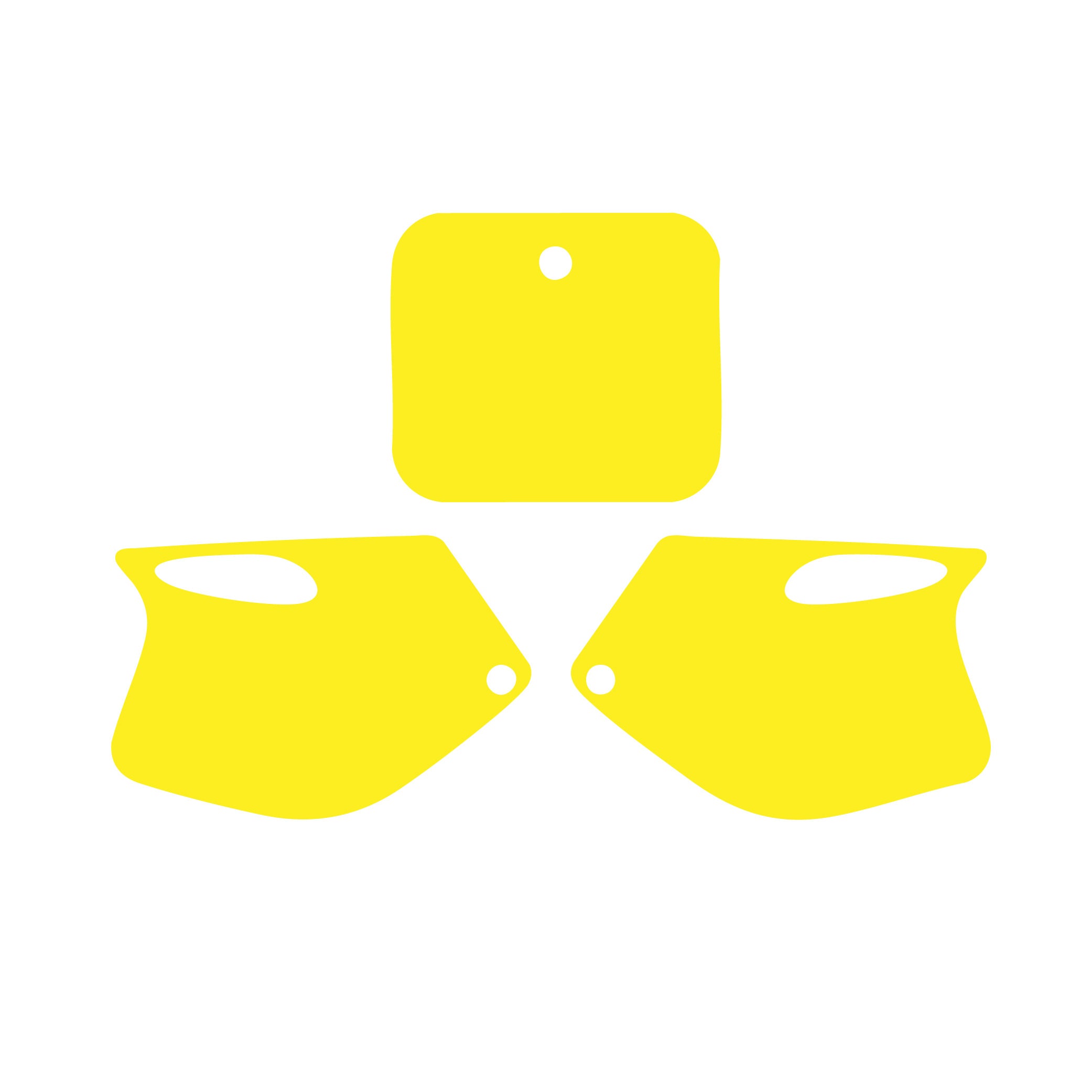 KTM SX 98-99 YELLOW BACKGROUNDS, BLACKBIRD 3502/40