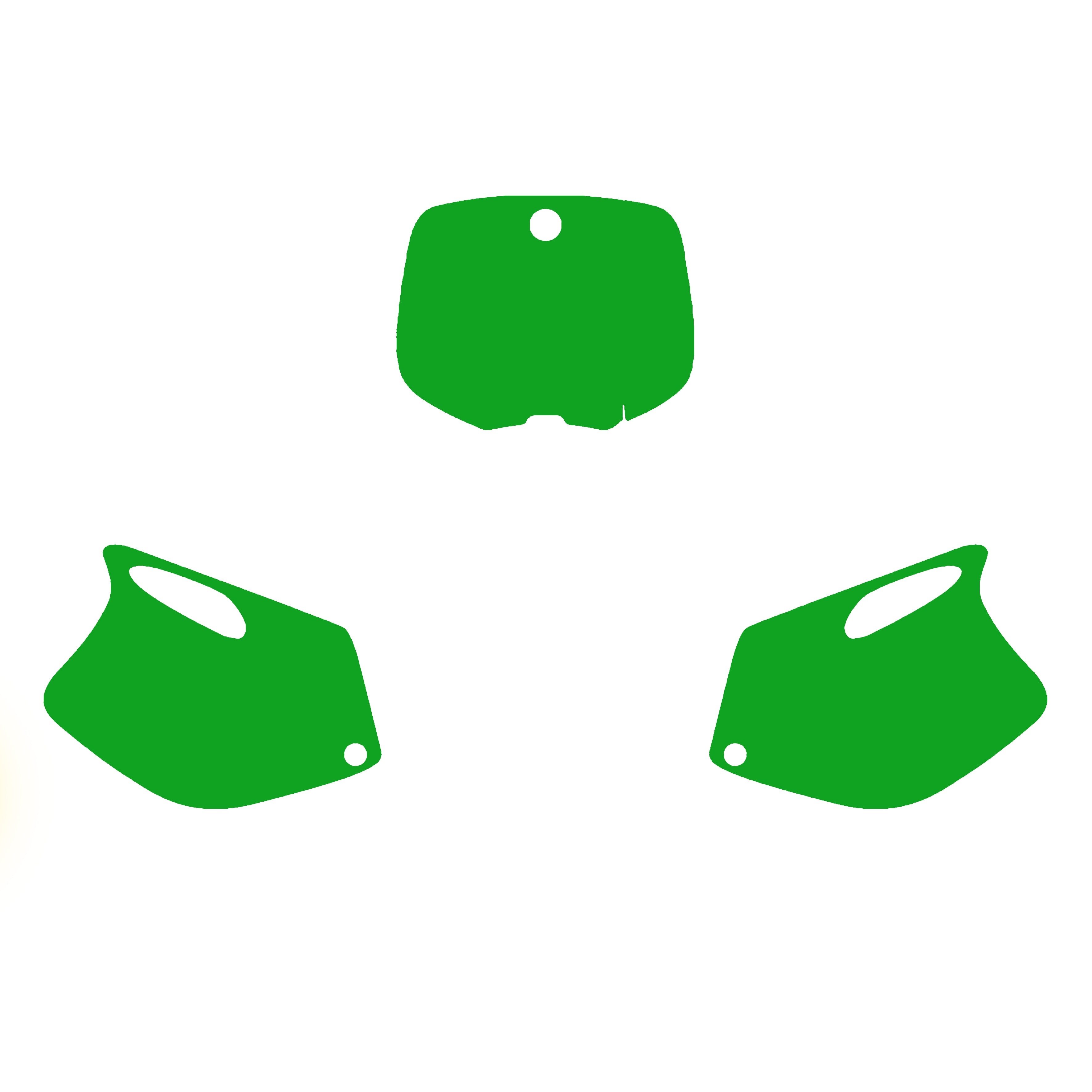 93-97 KTM SX GREEN BACKGROUNDS, BLACKBIRD 3501/30