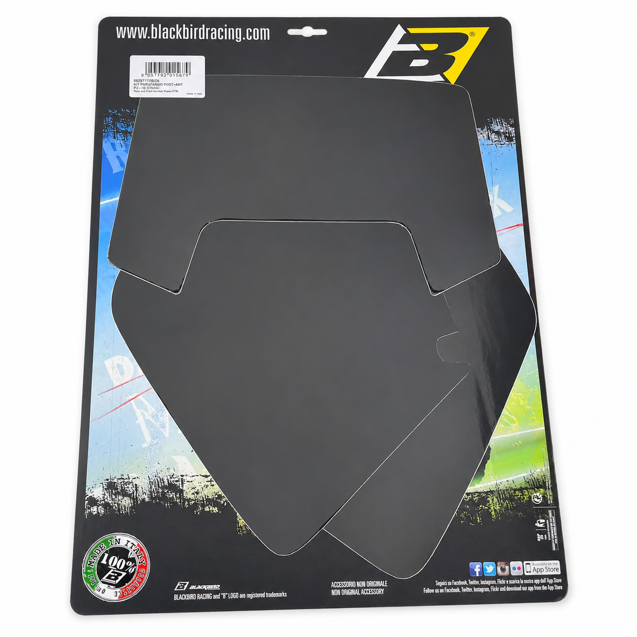 1998 KTM EXC 2 STROKE BLACK PRECUT BACKGROUNDS, BLACKBIRD 3505/20