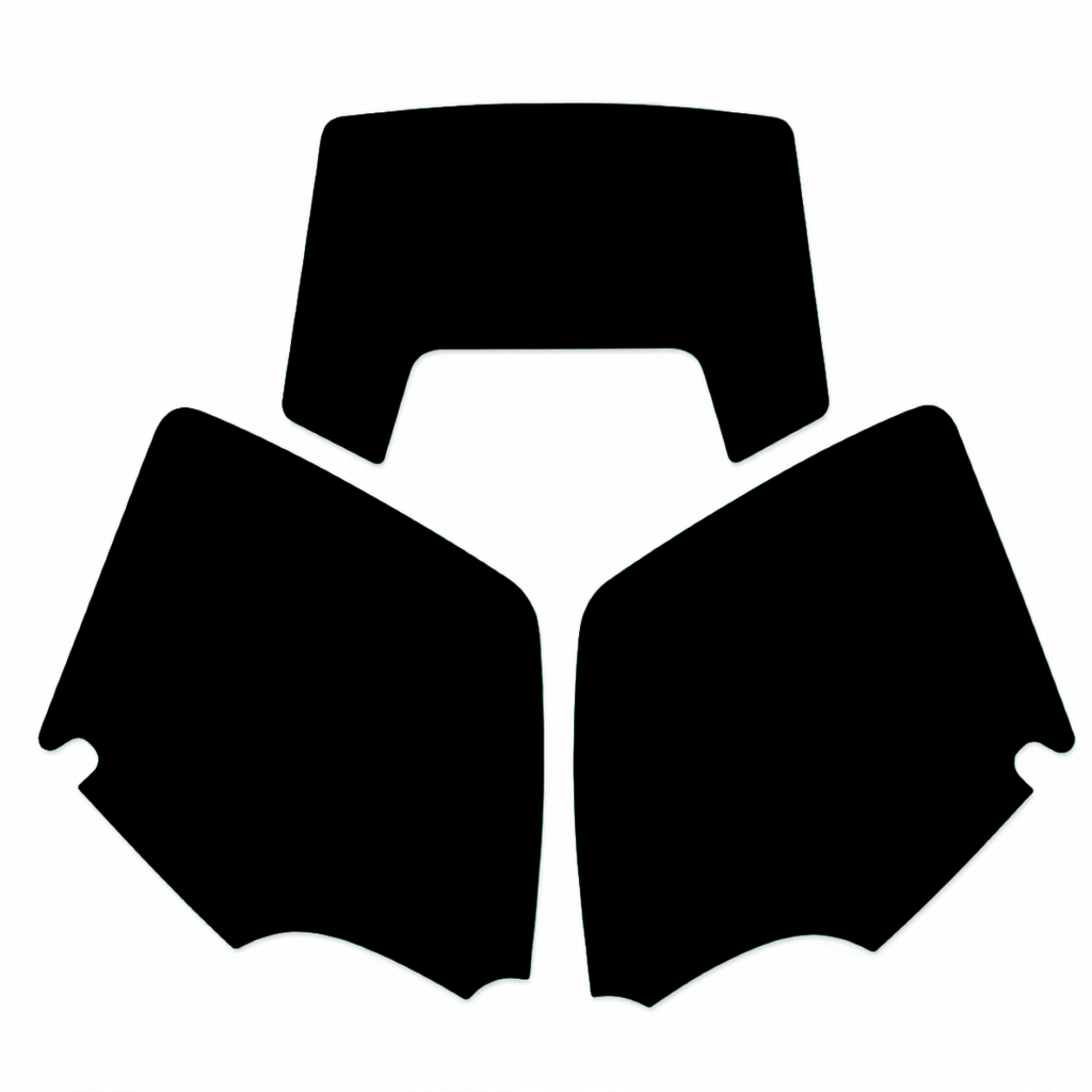 1998 KTM EXC 2 STROKE BLACK PRECUT BACKGROUNDS, BLACKBIRD 3505/20