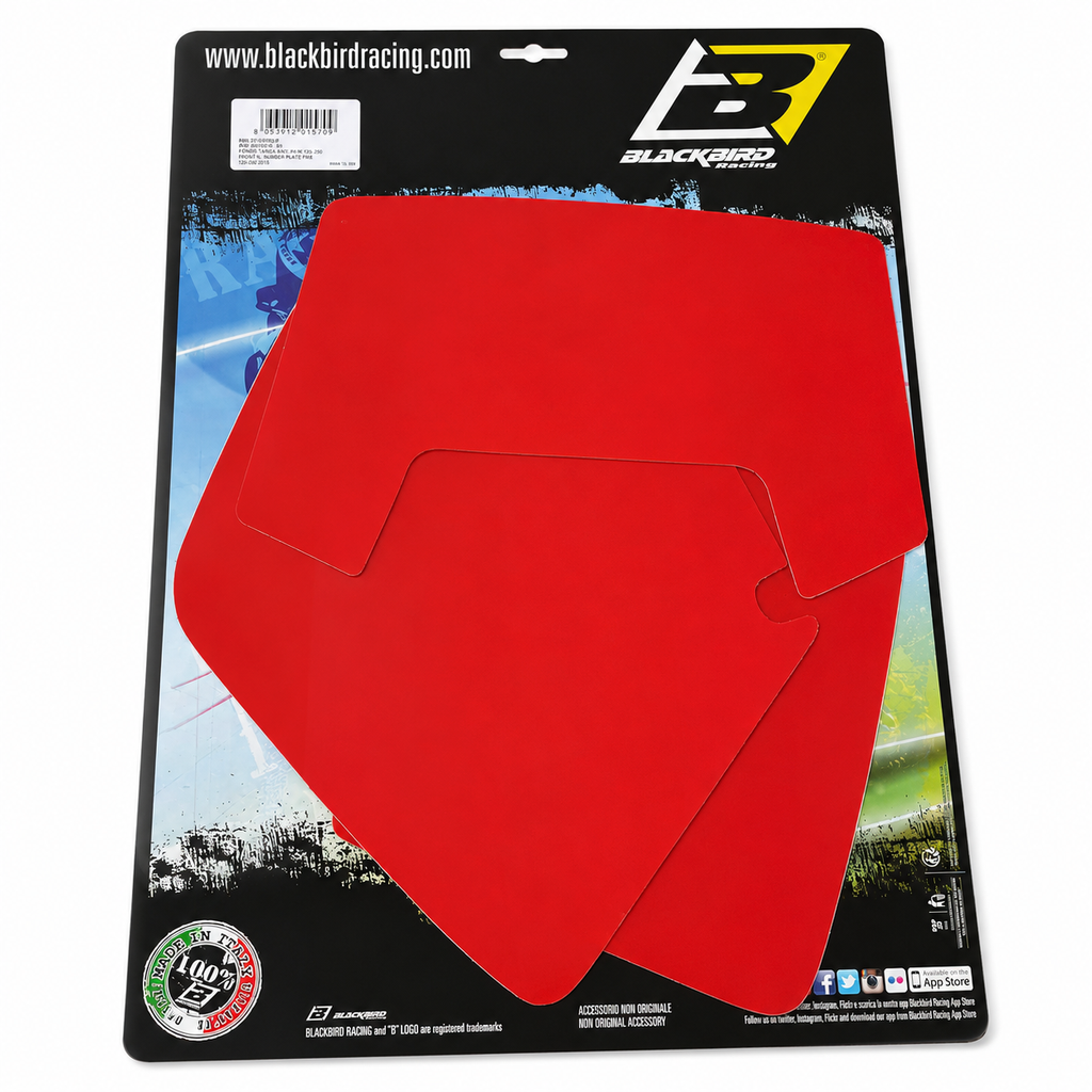 1998 KTM EXC 2 STROKE RED PRECUT BACKGROUNDS, BLACKBIRD 3505/60
