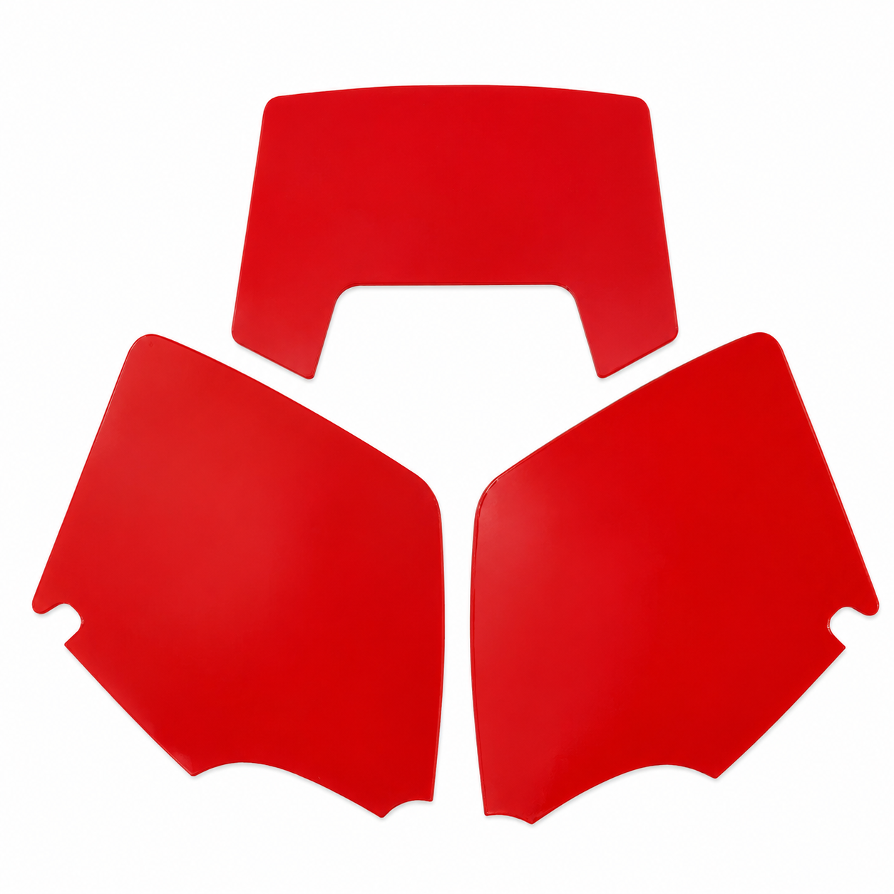 1998 KTM EXC 2 STROKE RED PRECUT BACKGROUNDS, BLACKBIRD 3505/60