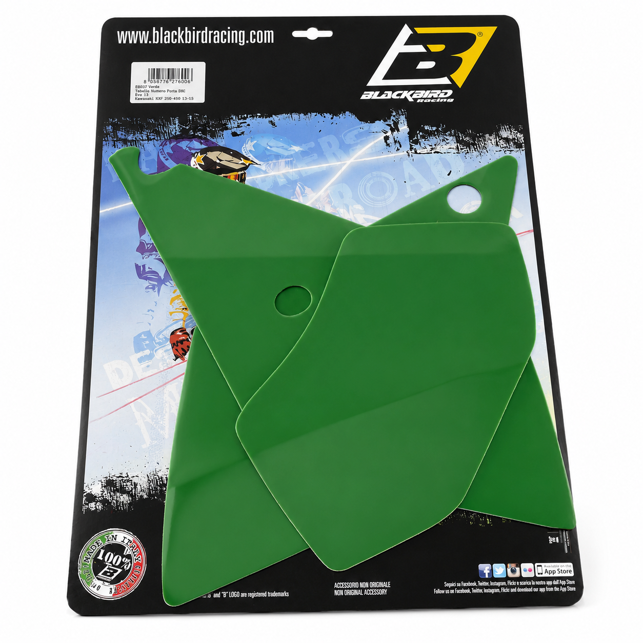 2004 KTM EXC GREEN PRE CUT BACKGROUNDS, BLACKBIRD 3510/30