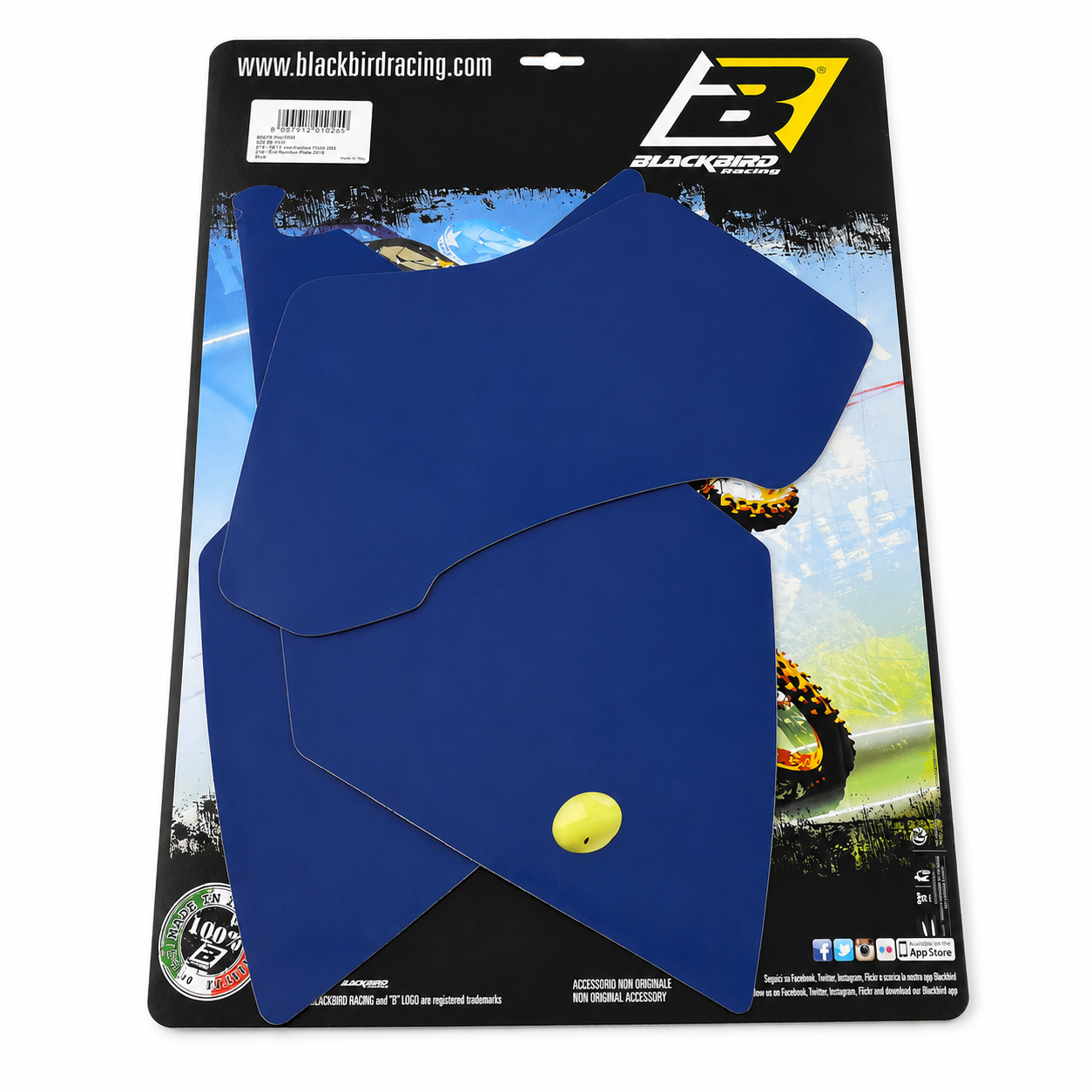 05-07 KTM EXC BLUE PRE CUT BACKGROUNDS, BLACKBIRD 3513/70