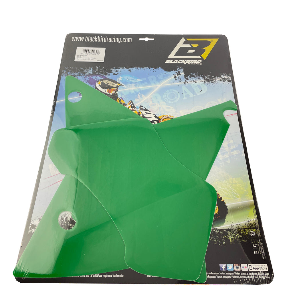 05-07 KTM EXC GREEN PRE CUT BACKGROUNDS, BLACKBIRD 3513/30