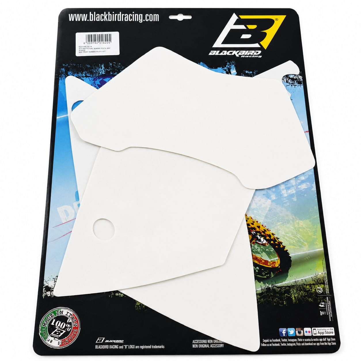 05-07 KTM EXC WHITE PRE CUT BACKGROUNDS, BLACKBIRD 3513/10