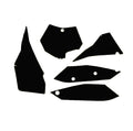 92 YZ125/250 BLACK BACKGROUNDS