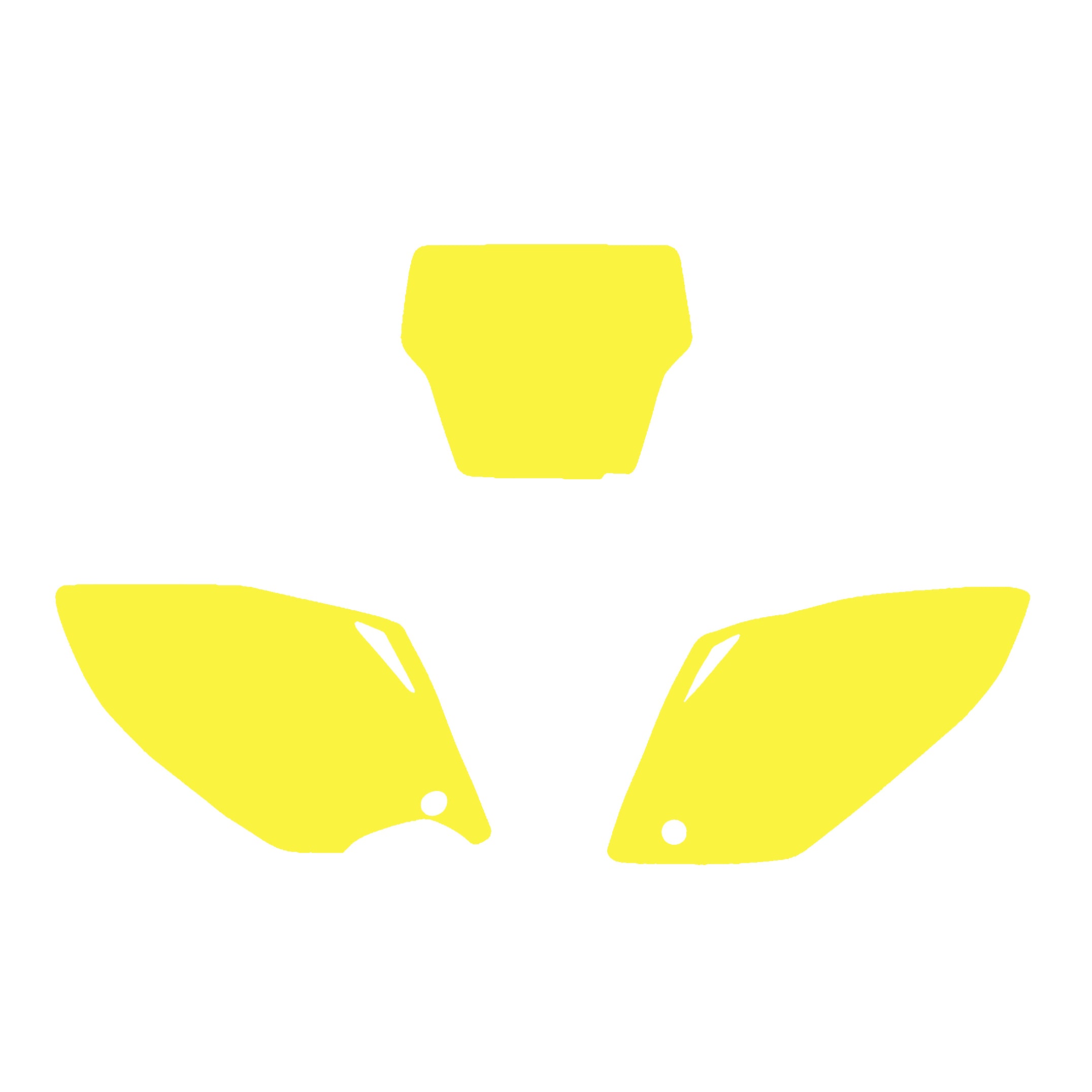 CRF450 05-07 FLO YEL, BACKGROUNDS