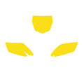 10-13 YZF250 BACKGROUND YELLOW, BLACKBIRD 3219/40
