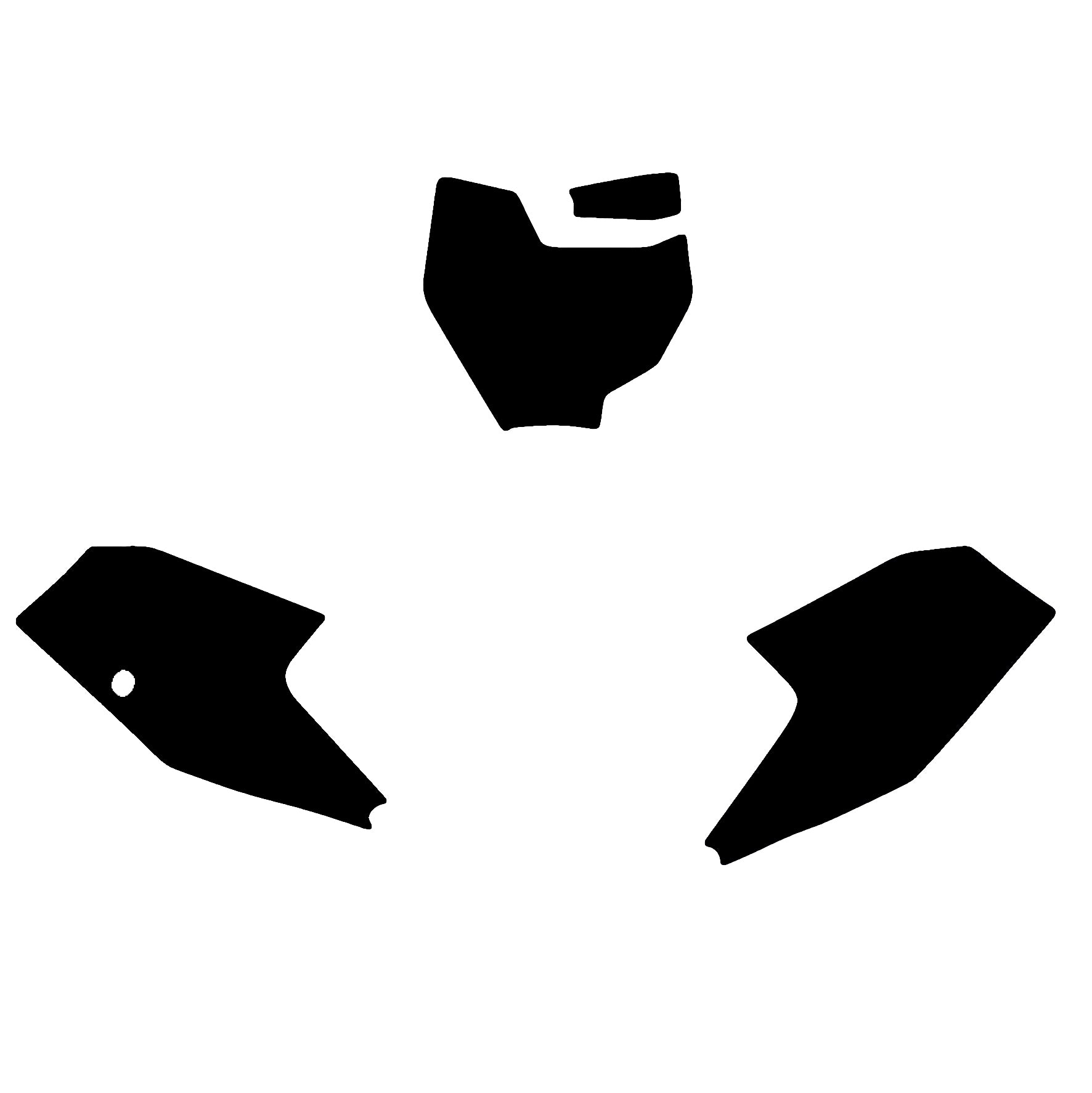 KTM SX 65 16-23 BLACK BACKGROUNDS, BLACKBIRD 3524/20