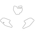 KTM SX 65 16-23 WHITE BACKGROUNDS, BLACKBIRD 3524/10