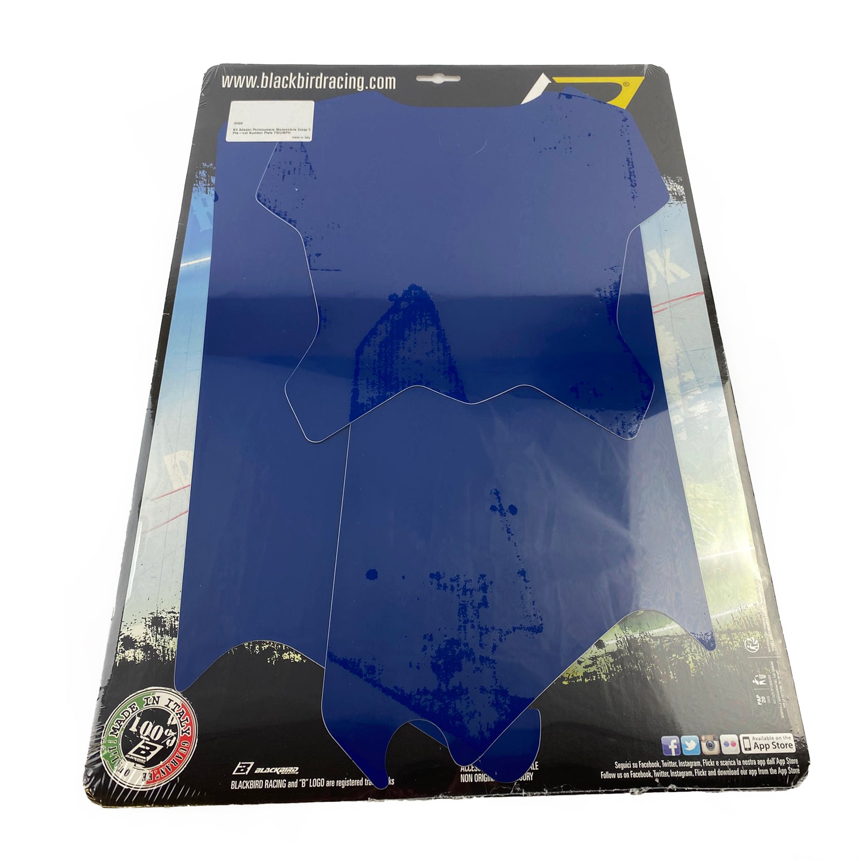 TRIUMPH TF 250X 24-25 BLUE MX PRE CUT, BLACKBIRD 3H00/70