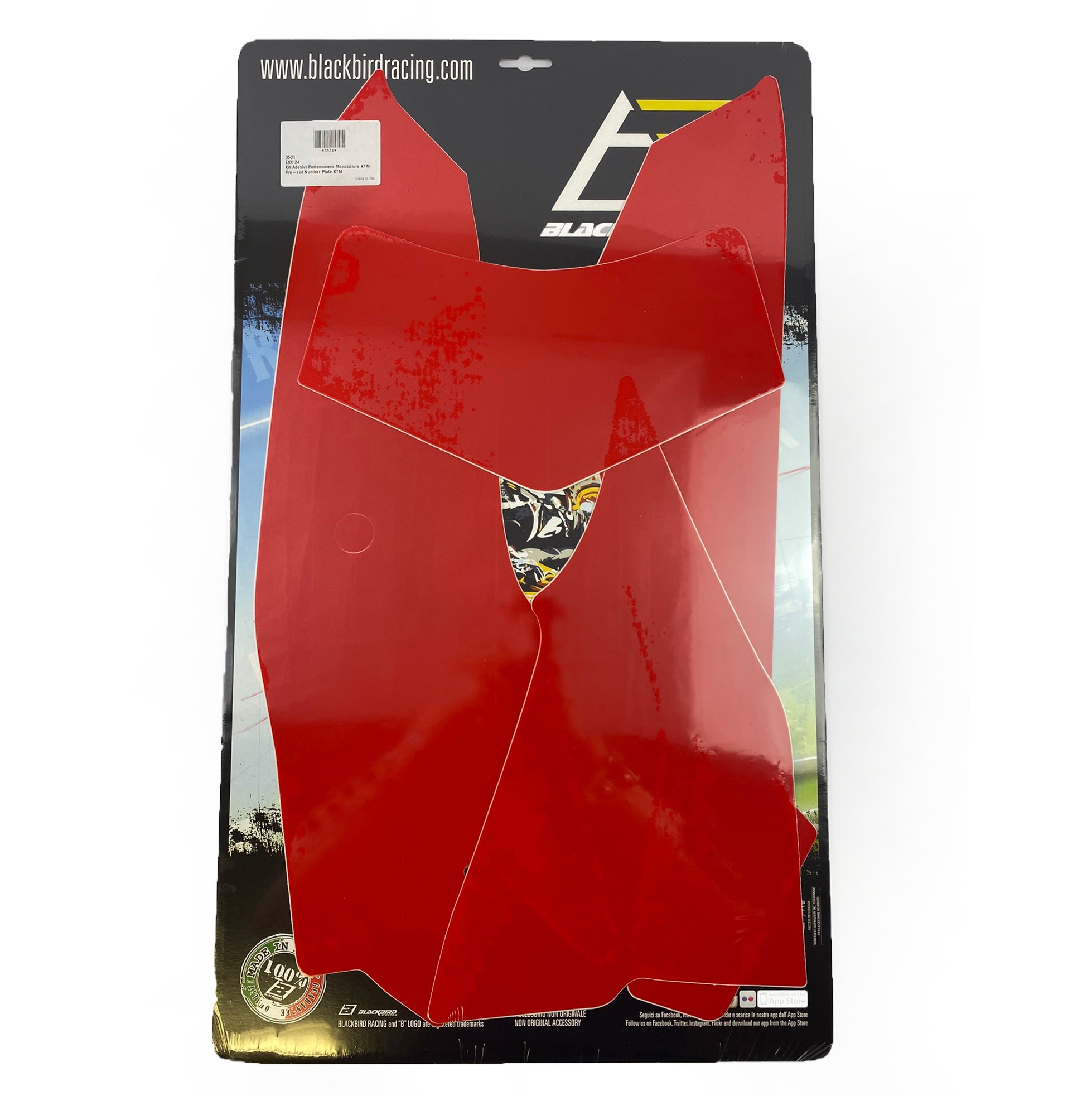 24-25 KTM EXC RED BACKGROUNDS, BLACKBIRD 3531/60
