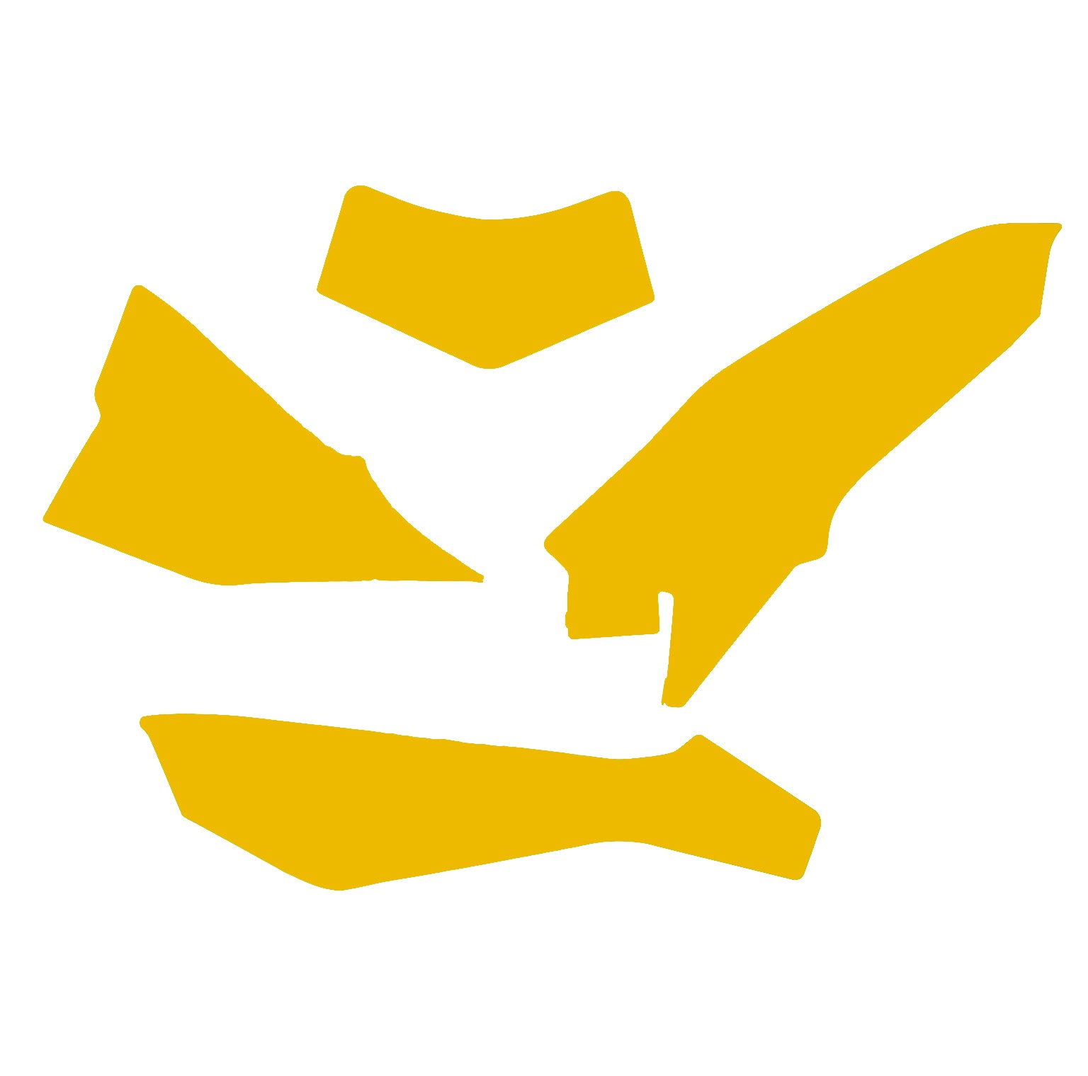 24-25 KTM EXC YELLOW BACKGROUNDS, BLACKBIRD 3531/40