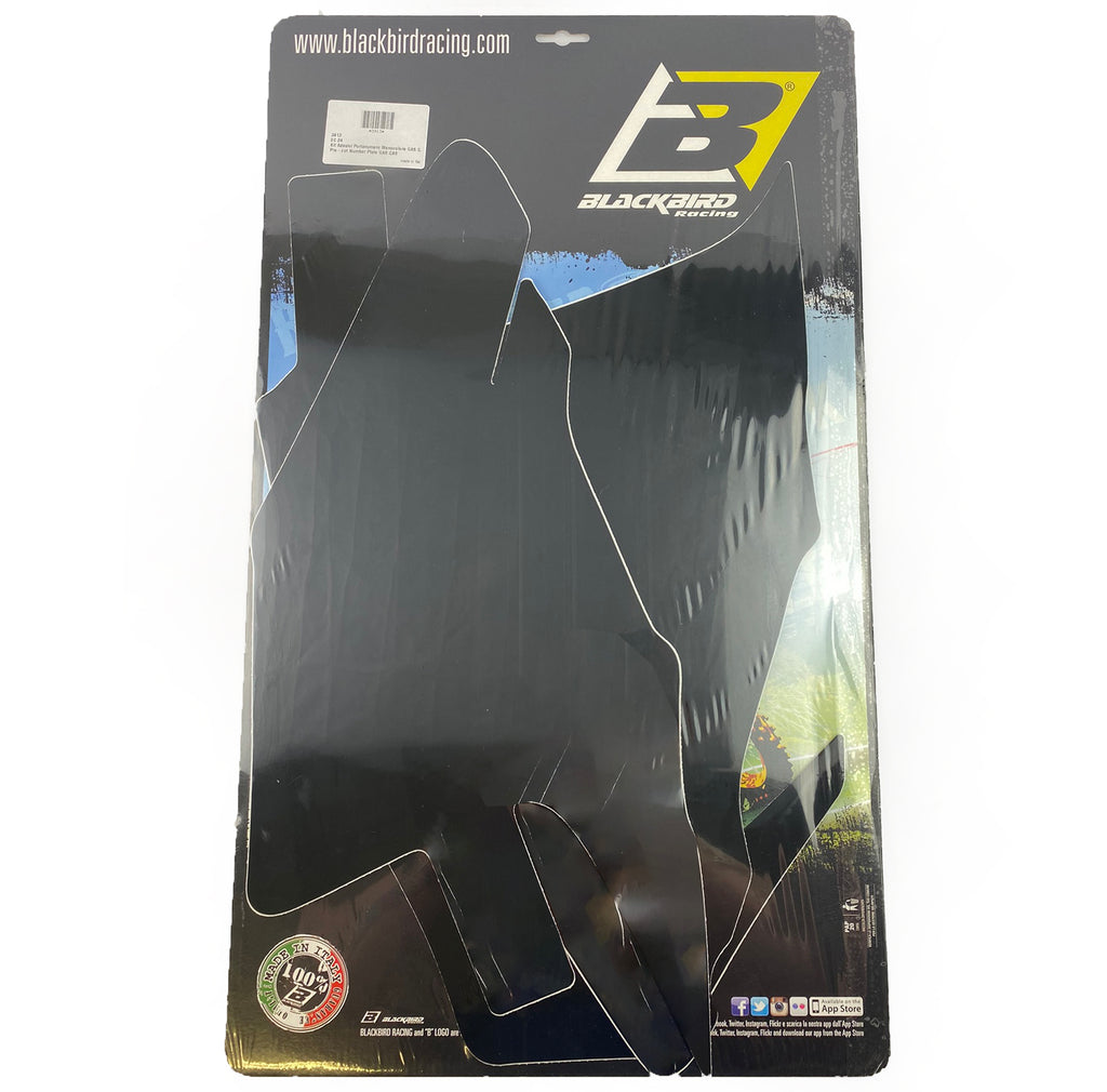 GASGAS EC 24-25 PRE CUT BACKGROUNDS, BLACKBIRD 3913/20 BLACK NUMBER BOARDS