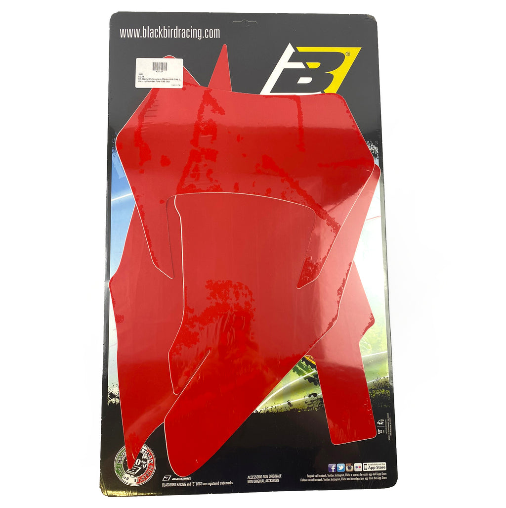 GASGAS EC 24-25 PRE CUT BACKGROUNDS, BLACKBIRD 3913/60 RED NUMBER BOARDS