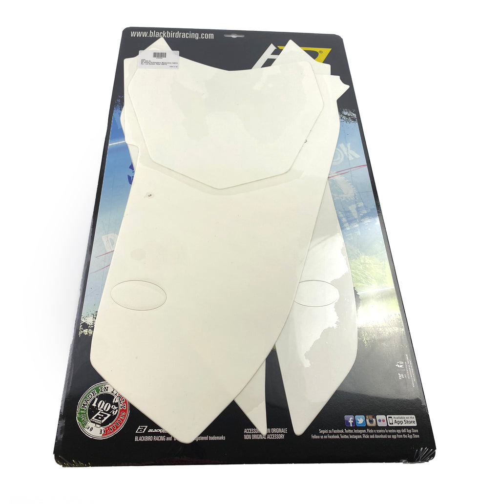 FANTIC XXF 450 2024-2025 PRE CUT BACKGROUNDS, BLACKBIRD 3F05/10 WHITE NUMBER BOARDS