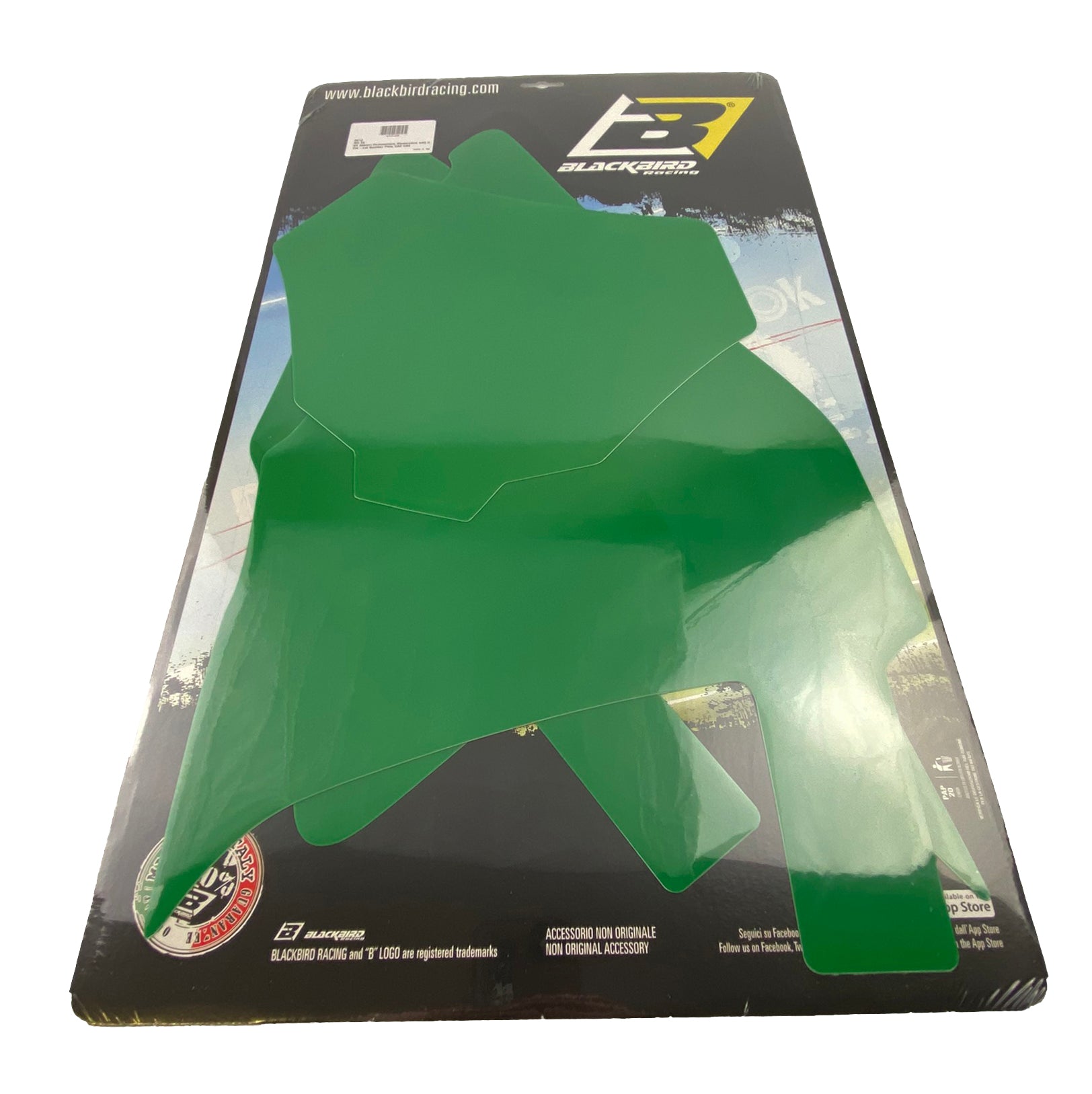 GASGAS MC 24-25 PRE CUT BACKGROUNDS, BLACKBIRD 3912/30 GREEN NUMBER BOARDS