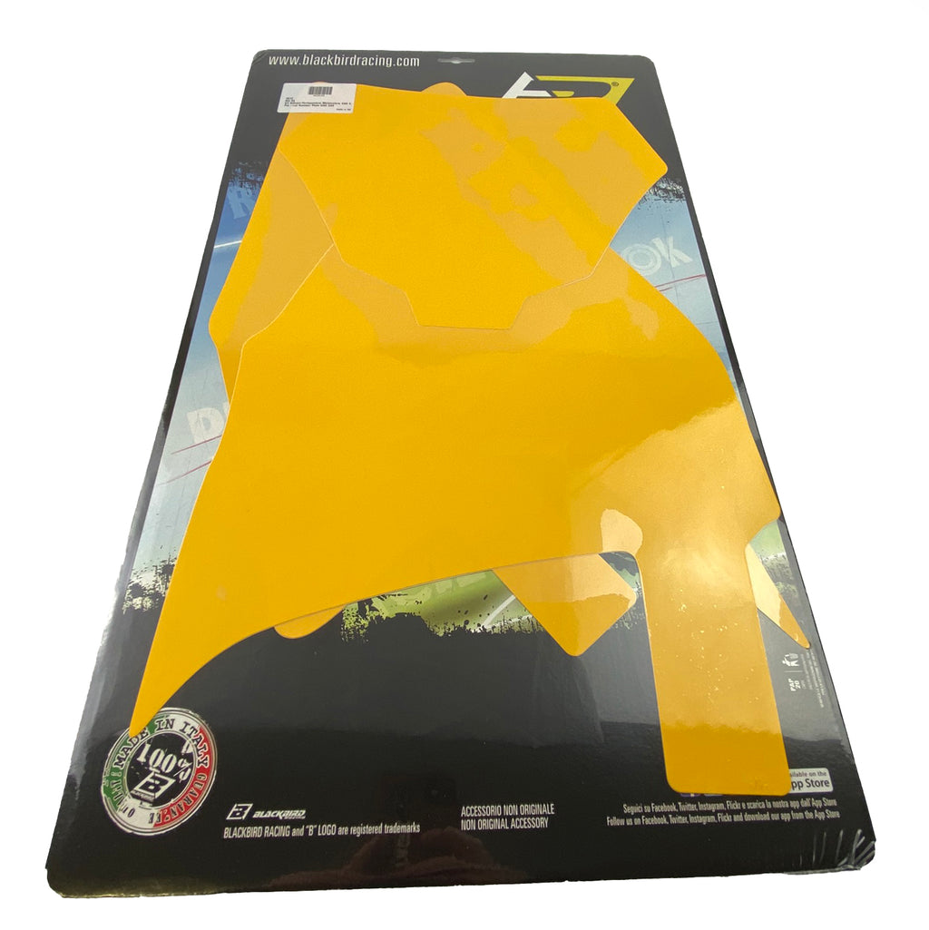 GASGAS MC 24-25 PRE CUT BACKGROUNDS, BLACKBIRD 3912/40 YELLOW NUMBER BOARDS