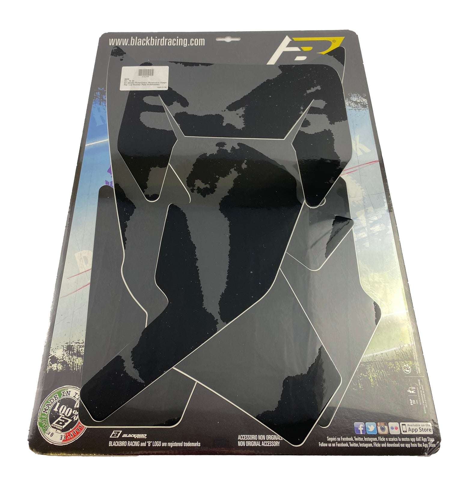 24-25 TE/FE HUSQVARNA, BLACK BACKGROUNDS, BLACKBIRD 3629/20