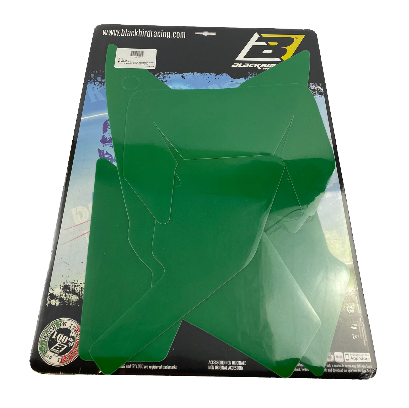 24-25 TE/FE HUSQVARNA, GREEN BACKGROUNDS, BLACKBIRD 3629/30