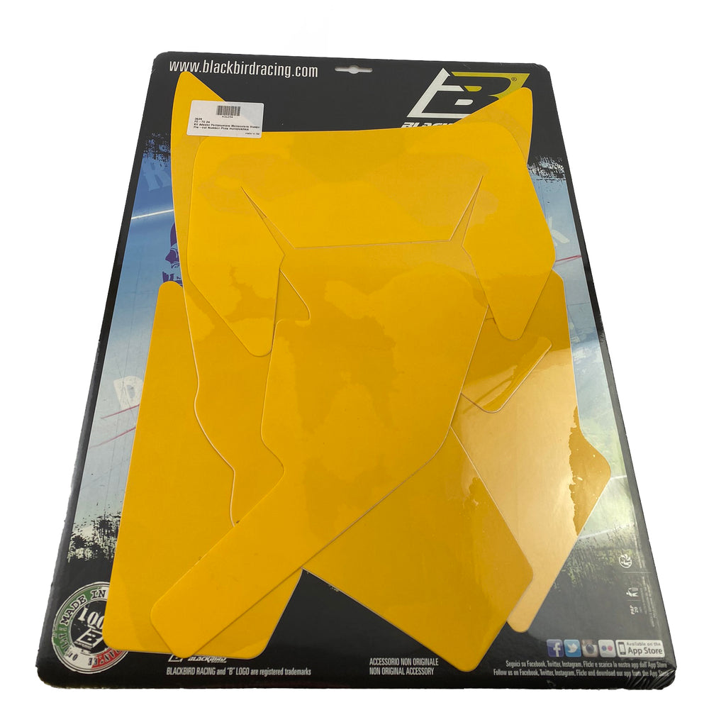 24-25 TE/FE HUSQVARNA, YELLOW BACKGROUNDS, BLACKBIRD 3629/40
