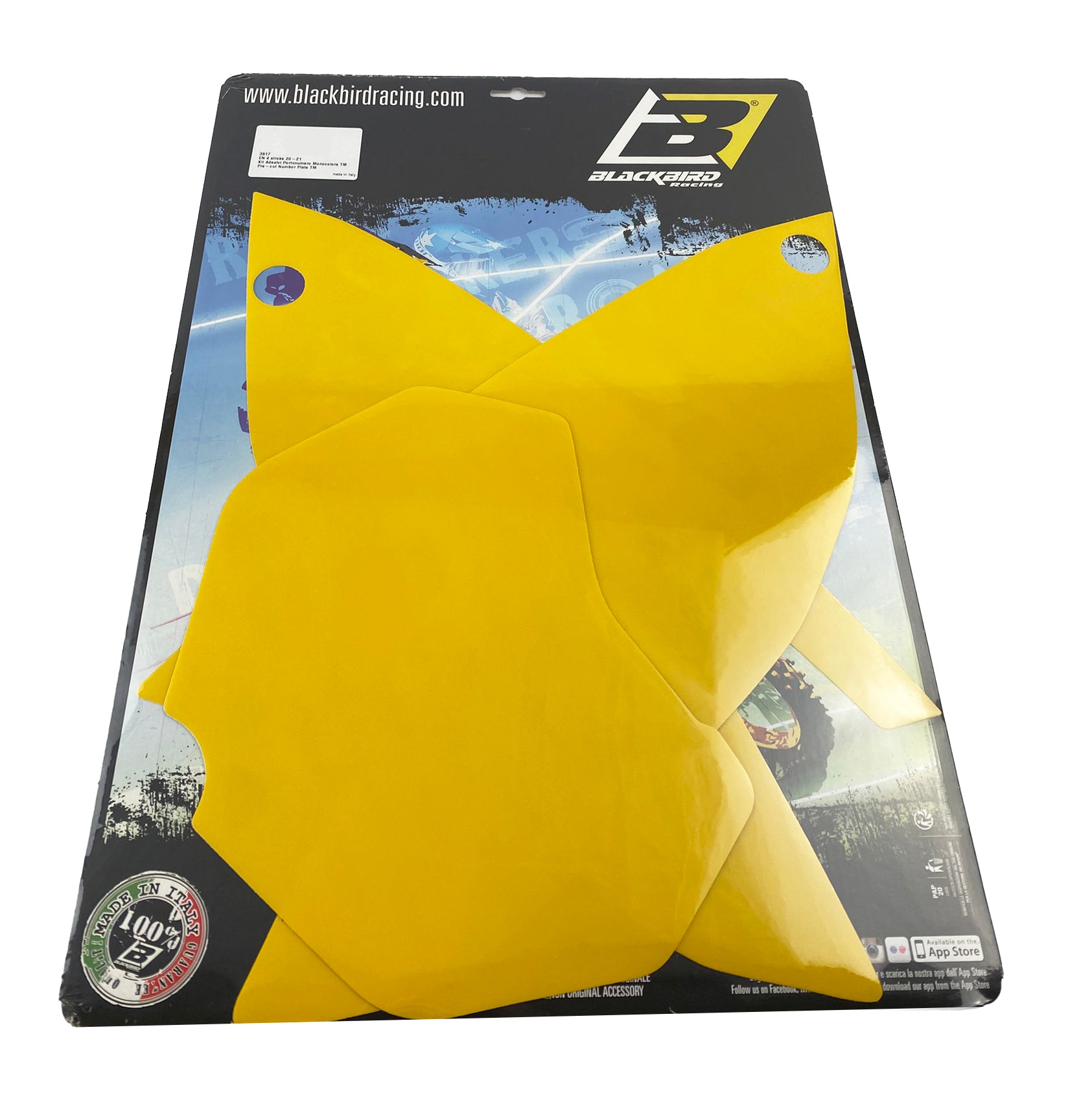 2020-2021 TM EN 2-ST BACKGROUNDS, YELLOW BLACKBIRD 3817/40