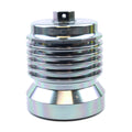OIL FILTER SPIN ON GUN M GREY, PC RACING S/STEEL PCS5, GUN METAL GREY REUSABLE