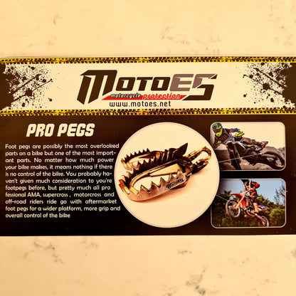 Motoes Pro Pegs