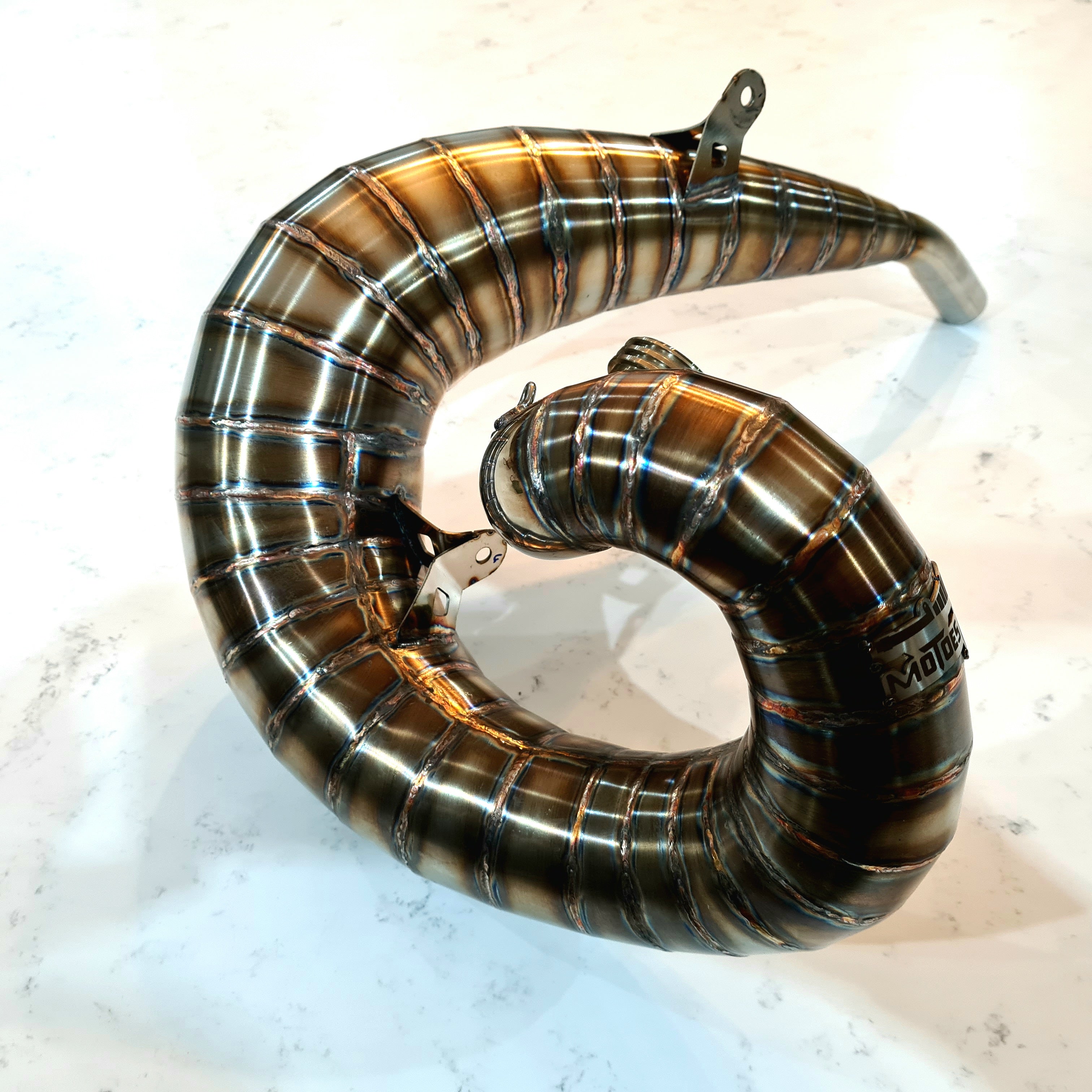 Tubo de escape de par de fábrica Motoes