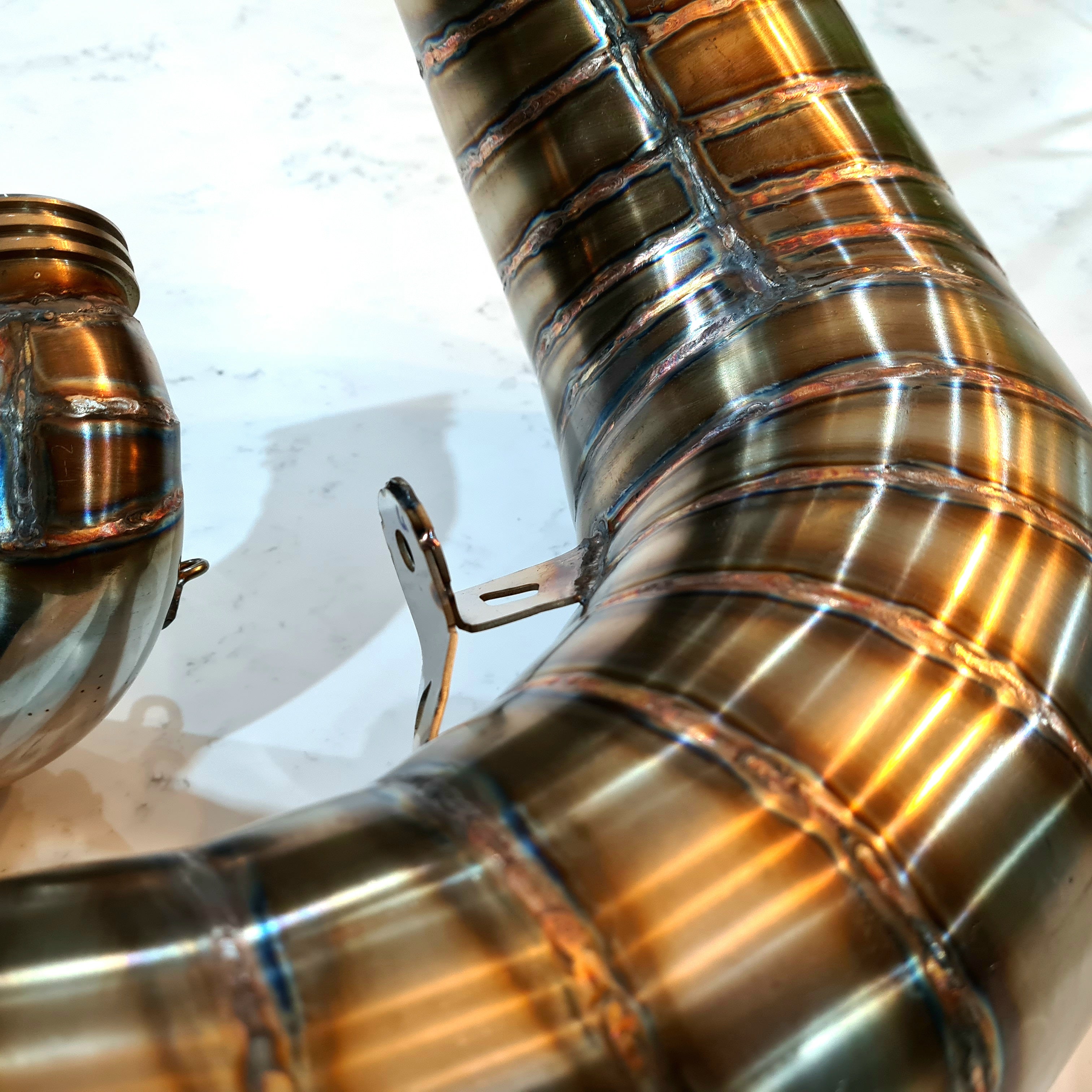 Tubo de escape de par de fábrica Motoes