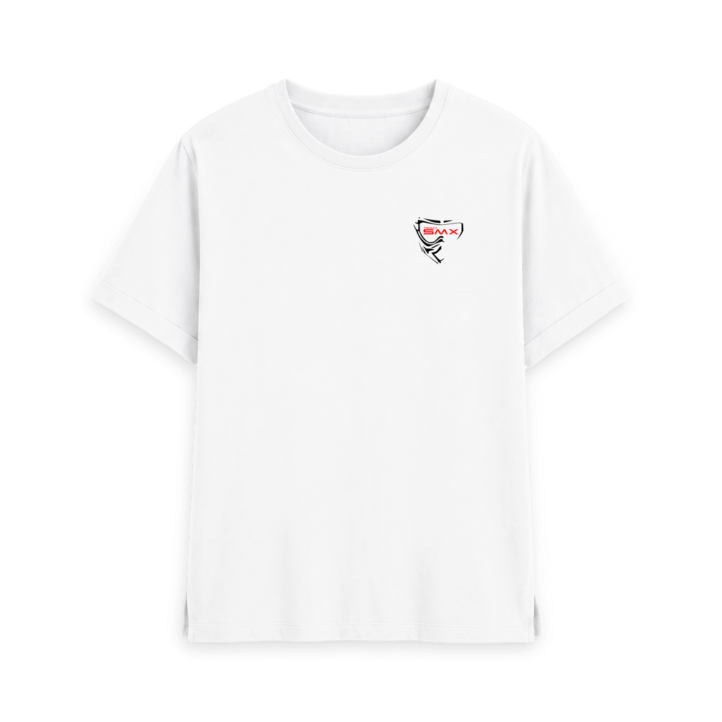 White Printed T-shirt Front