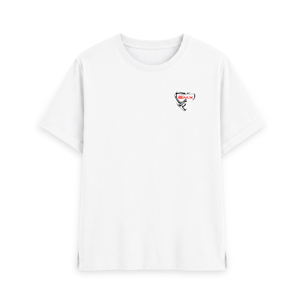 White Printed T-shirt Front