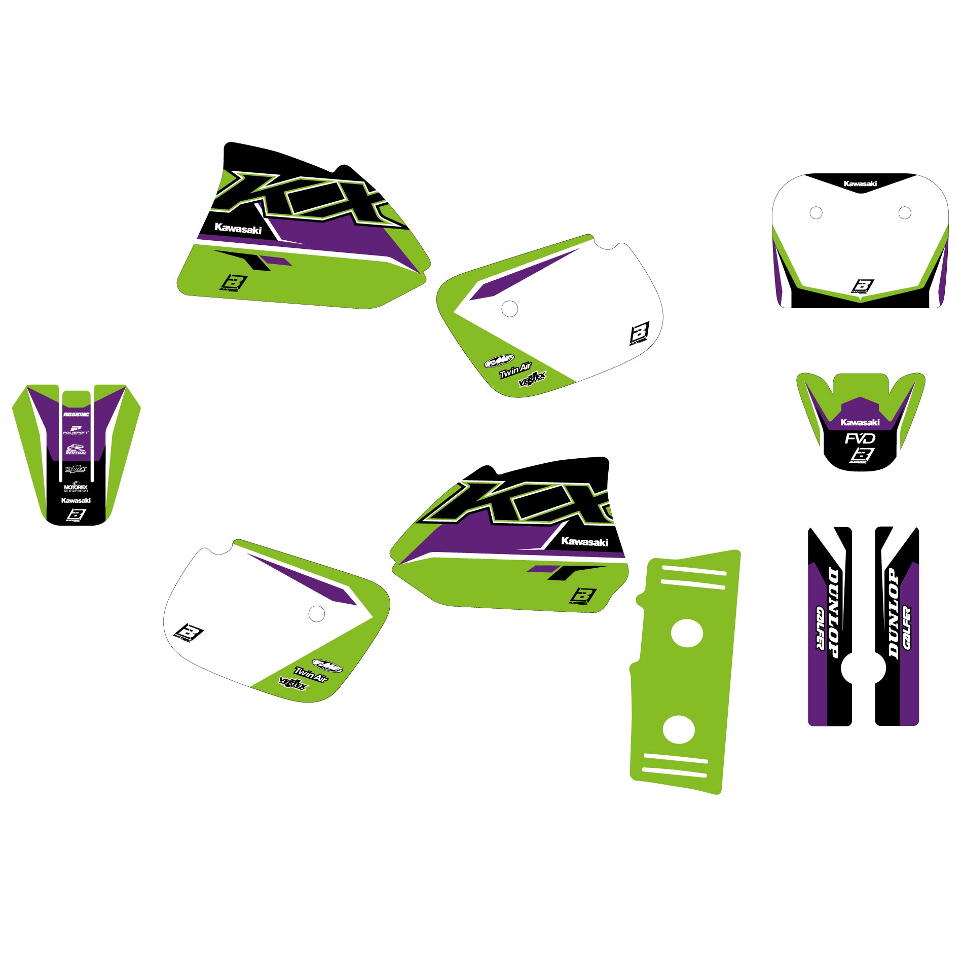 85-19 KX60 DREAM 5 GRAPHICS, BLACKBIRD 2411AB