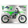 04-05 KXF250 DREAM 5 CHROME EFX GRAPHICS, BLACKBIRD 2407ABCRO