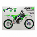 06-08 KXF250 DREAM 5 CHROME EFX GRAPHICS, BLACKBIRD 2416ABCRO
