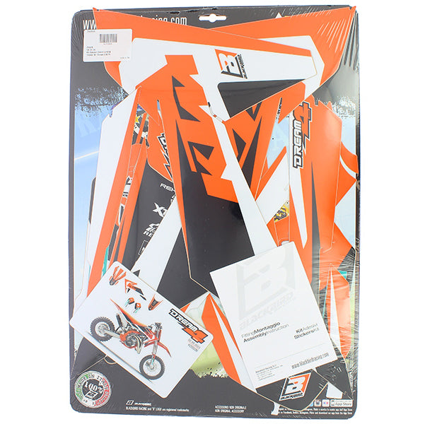 24-25 KTM SX 65 DREAM 4 DECALS, BLACKBIRD 2550N