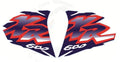 XR600 XR LOGO DECAL KIT Fuel Tank Stickers