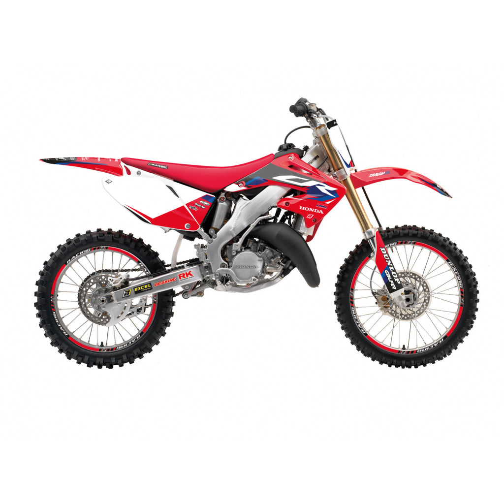 02-07 CR125 CR250 DREAM 5, BLACKBIRD DECAL KIT 2136AB