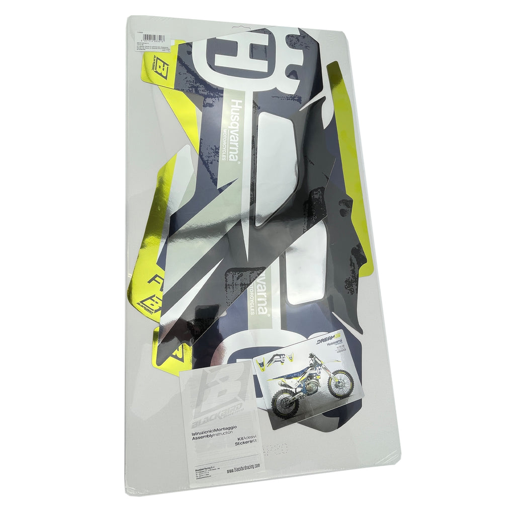 2025 HUSQVARNA FC/TC DREAM 5 CHROME EFX GRAPHICS, BLACKBIRD 2618ABCRO