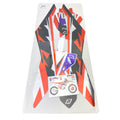 25-26 KTM SX/SXF DREAM 5 CHROME EFX BLACKBIRD DECAL KIT, 2552ABCRO