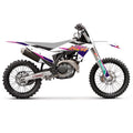 25-26 KTM SX/SXF RETRO PURPLE/PINK BLACKBIRD DECAL KIT, 2552AA