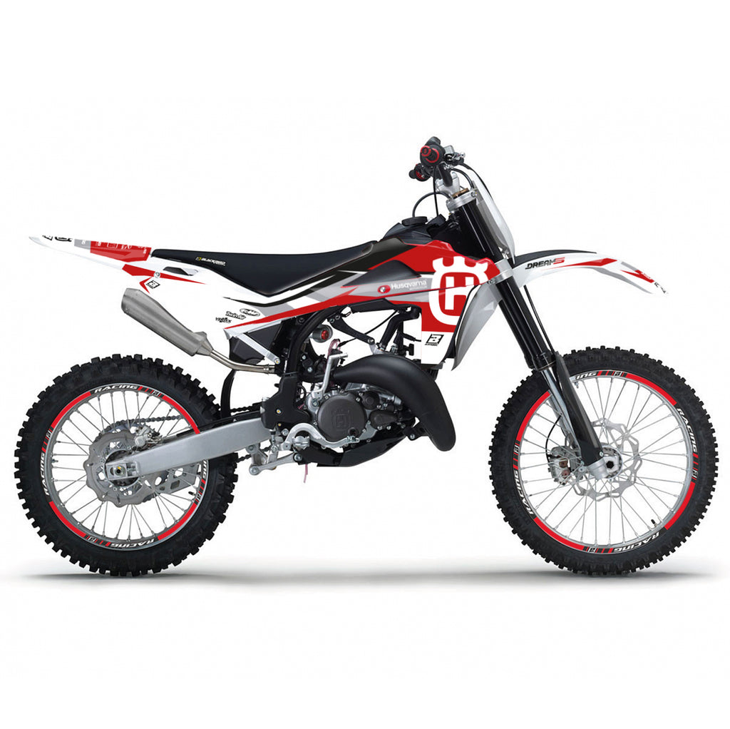 08-13 HUSKY DREAM 5 RED, BLACKBIRD DECAL KIT 2608AB, HUSQVARNA TE TC, CR WR
